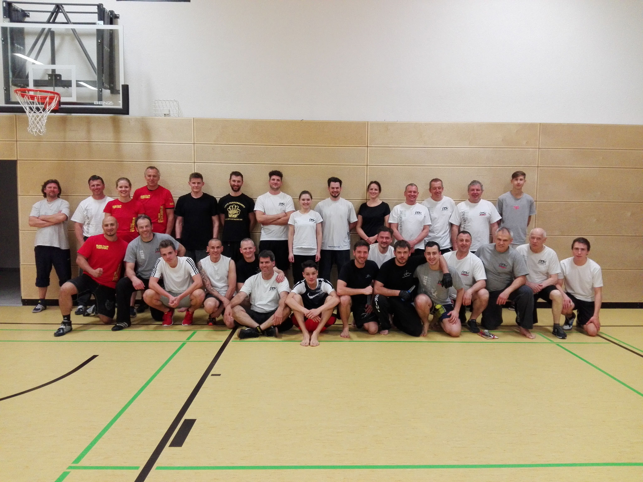 Gruppenbild Training Christian Metzner